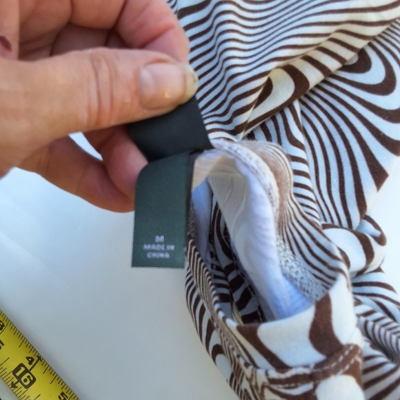 Wild Fable Swirl Optical Illusion Bodycom Dress M NEW - Picture 10 of 14